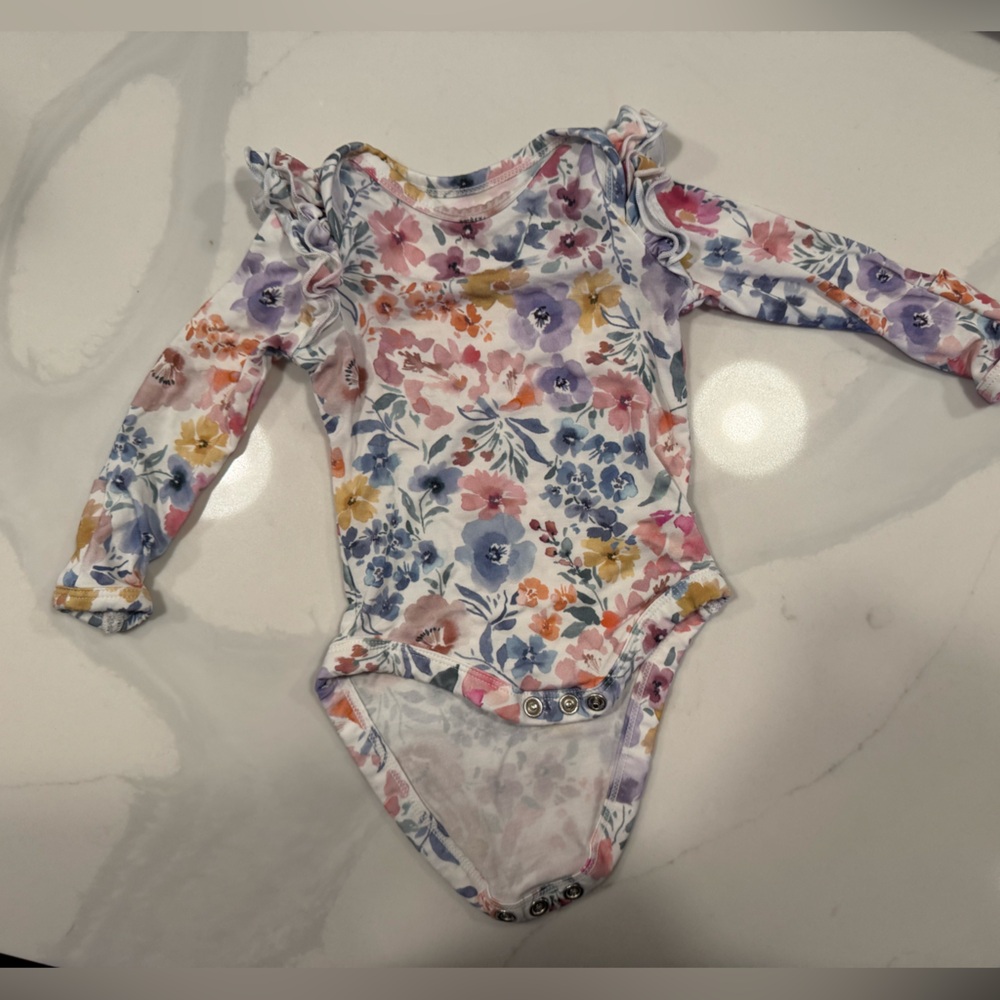 Little sleepies newborn onesie